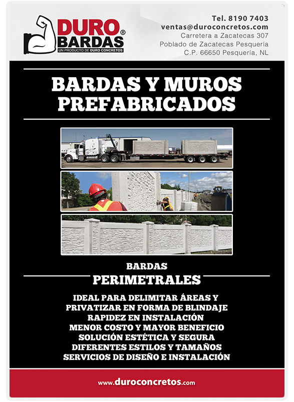 Bardas Prefabricadas en Monterrey
